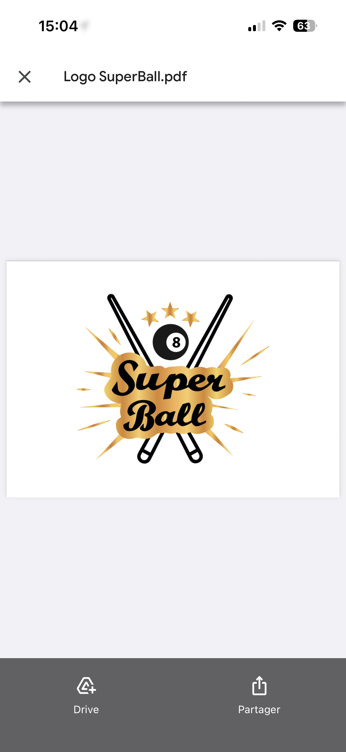 Logo Le super ball